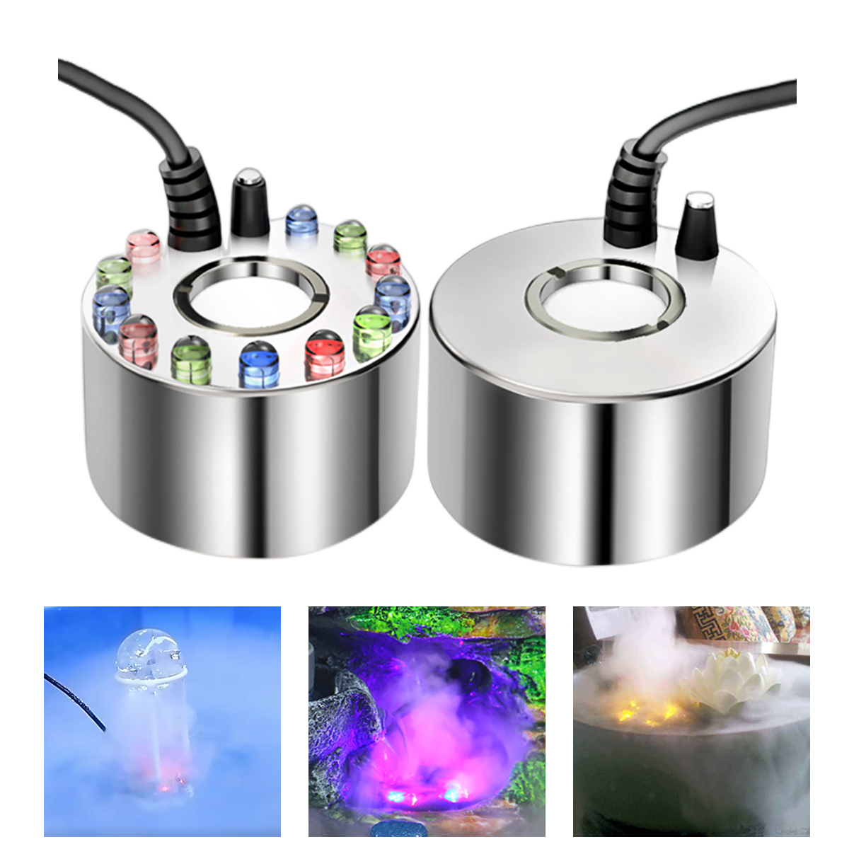 超音波噴霧器110V 220V,水槽噴霧器,水耕栽培加湿器, - Terrarium Fogger Ultrasonic のレビューと価格