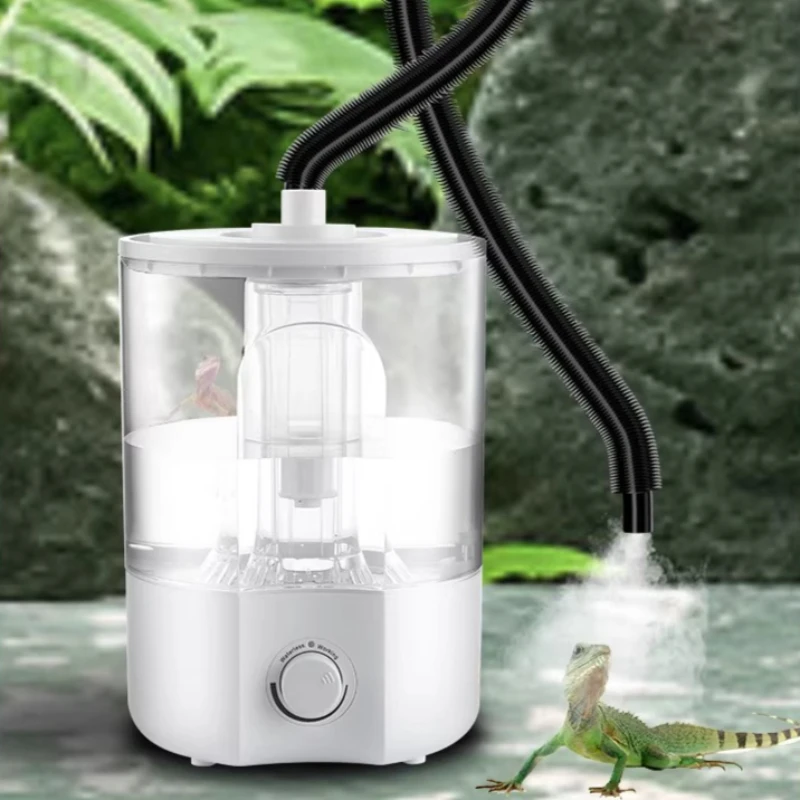 爬虫類用加湿器、静音設計、大容量、テラリウム用、植物用、トカ - Terrarium Fogger Ultrasonic のレビューと価格